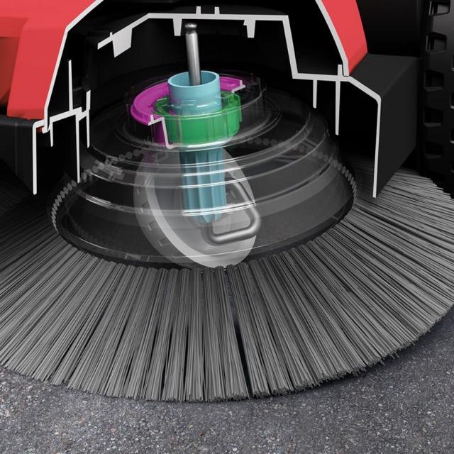 Produktbild Haaga Kehrmaschine 697 Profi Plus mit Akku