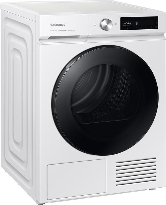 Image du produit Samsung DV90BB7445GWS2 blanc / bandeau blanc / porte vitrée noire (9 kg)