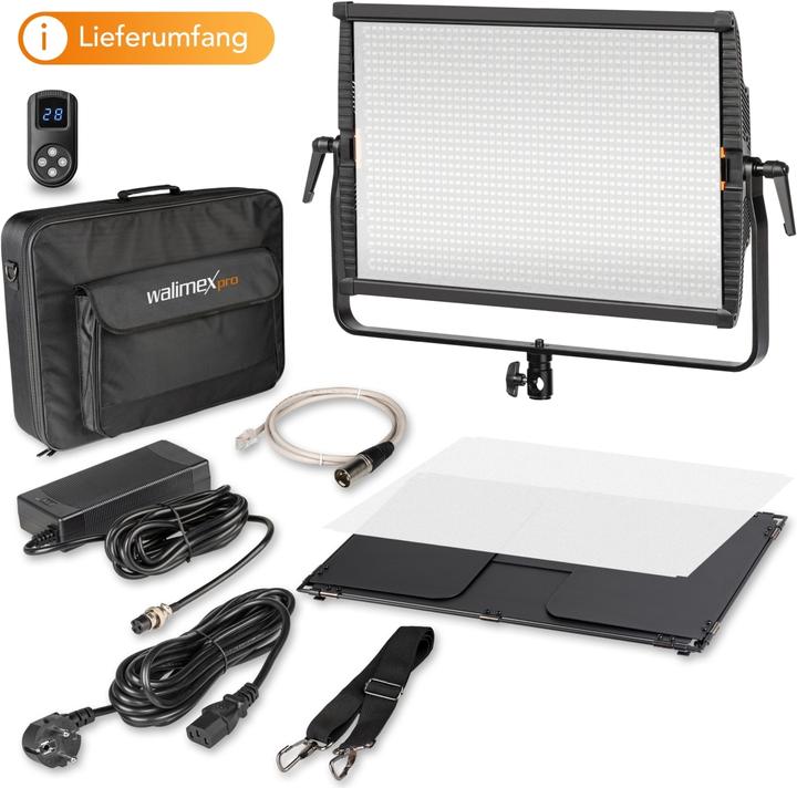 Actual product image Walimex pro LED Niova 150-F Pro Bi Color (Surface luminaire)