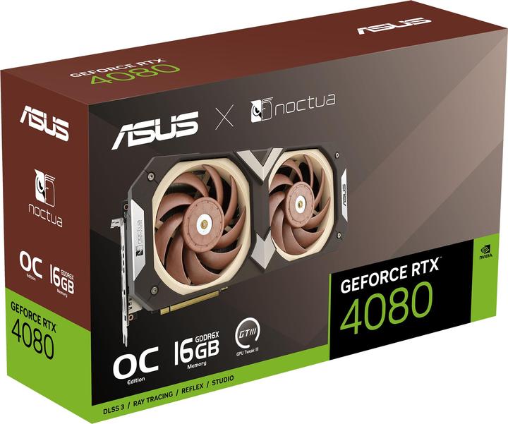 Immagine prodotto ASUS GeForce RTX 4080 Noctua OC Edition (16 GB)