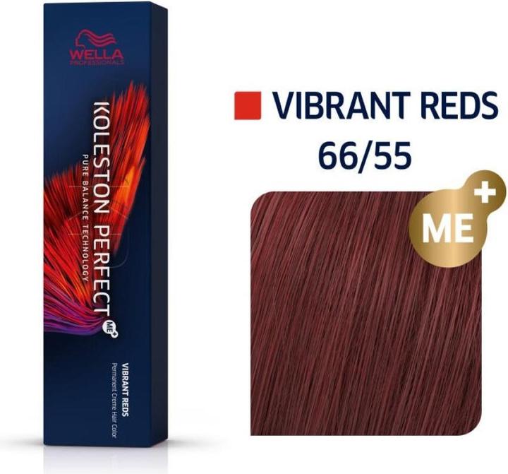 Produktbild Wella Professionals - Koleston Perfect ME â„¢ Vibrant Reds Permanent Hair Color 60 ml - Shade: 66/55 (55, 66)