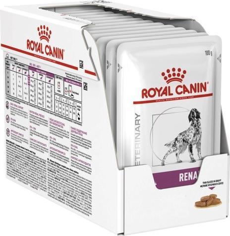 Produktbild Royal Canin Renal Scheiben in Sosse - Nassfutter für Hunde mit Niereninsuffizienz - 12 x 100g (Adult, 1 Stk., 1200 g)