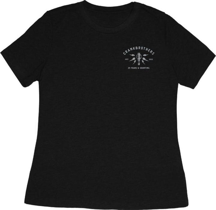 Produktbild Crankbrothers 25th Anniversary Edition T-Shirt Women, black/light gray, M (M)
