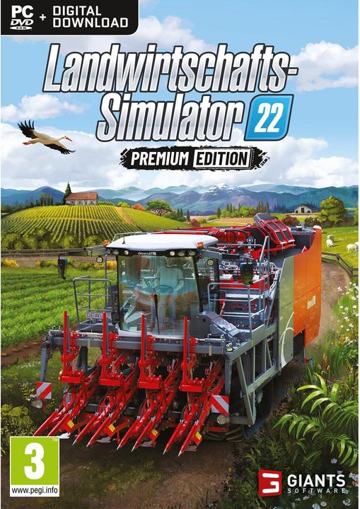 Produktbild Giants Software Landwirtschafts Simulator 22 – Premium Edition (PC, DE)