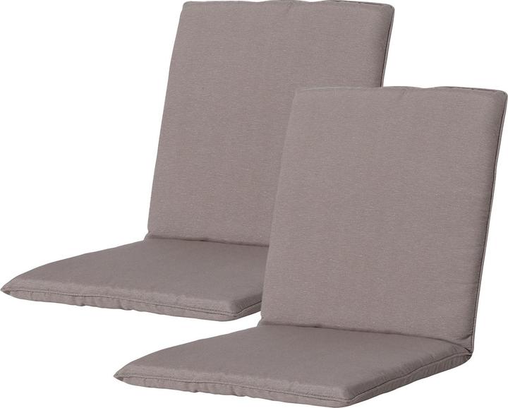 Casativo Comfortable low-back cushion, set of 2 (97 x 49 cm)