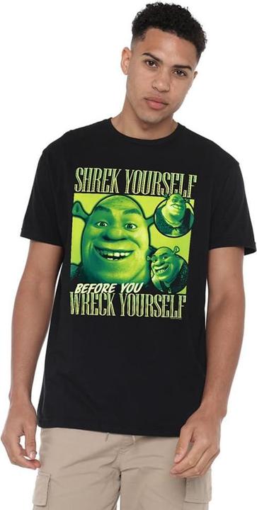 Actual product image Shrek Mens Yourself Bootleg T-Shirt (L)