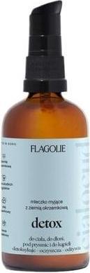 Image du produit NoName Lait nettoyant détox à la terre de diatomée 100ml Flagolie (100 ml)