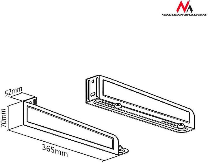 Produktbild Maclean MC-807 MC-807 Microwave handle iki 35 kg juodas