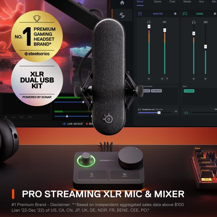 Actual product image SteelSeries Alias Pro