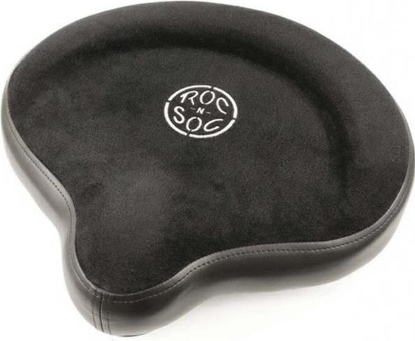 Actual product image Roc-n-Soc Drum Stool Gaslift Saddle Seat Black (Drummer's seat)