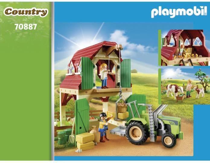 Image du produit Playmobil Ferme avec élevage de petits animaux (70887, Playmobil Country)