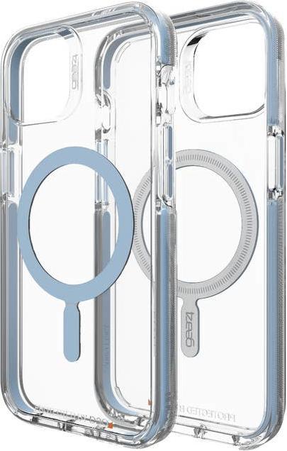 Image du produit Zagg GEAR4 Santa Cruz Snap, Housse, Apple, iPhone 13, 15,5 cm (6.1"), Bleu, Transparent (Apple iPhone 13)
