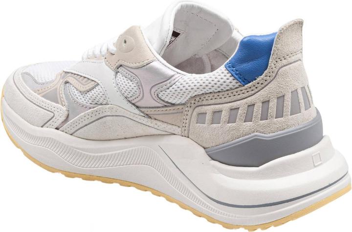 Produktbild D.a.t.e. D.a.t.e fuga sneakers in fabric and suede color white/sky (36)