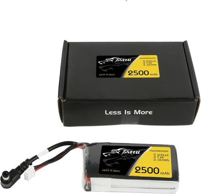 Actual product image Tattu Battery for Fatshark (7.40 V, 2500 mAh)
