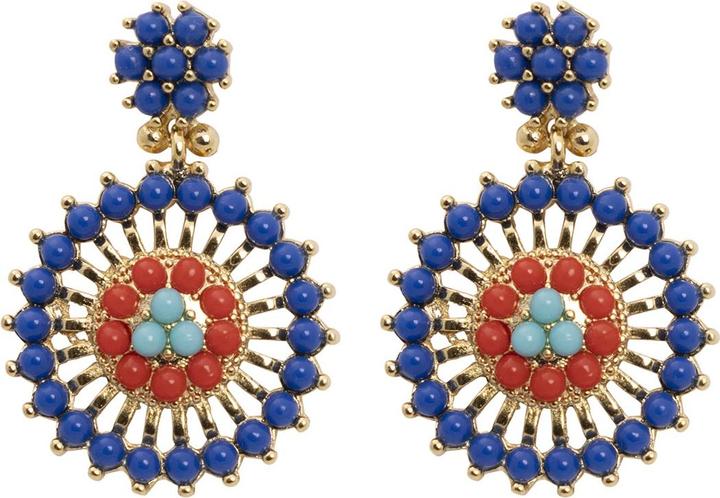 Uzurii Ohrringe Amazon Flower Blue (925er Sterlingsilber)