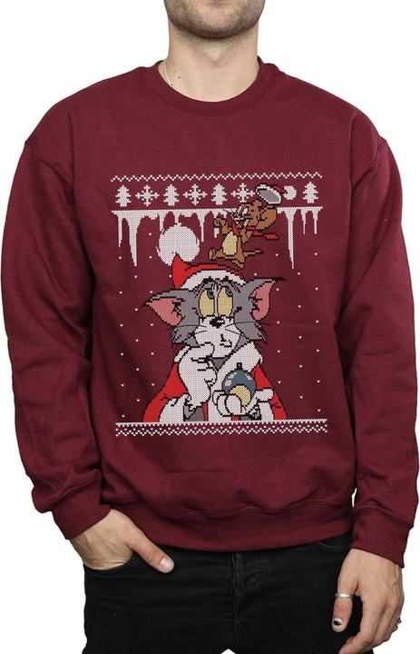 Produktbild Tom & Jerry Christmas Fair Isle Sweatshirt (XXL)
