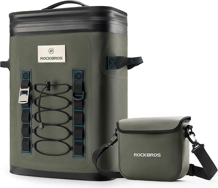 Rockbros Thermal Backpack with Insulation 20l - Green (20 l)