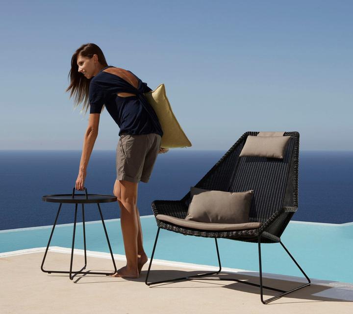Image du produit Cane-line Breeze Fauteuil de jardin Lounge Haut dossier, coussins non inclus