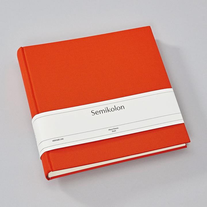 Actual product image Semikolon Album Classic Event, orange