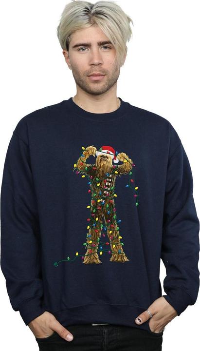 Produktbild Star Wars Chewbacca Christmas Lights Sweatshirt (S)