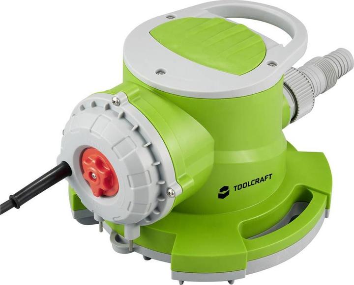 Produktbild Toolcraft TO-8992917 Flachsaugende Tauchpumpe 7000 l/h 7m (Klarwasserpumpe)