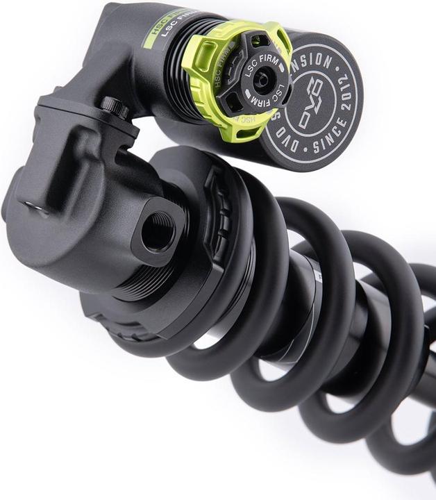 Actual product image DVO Jade X D1 steel spring shock absorber, 205/62.5mm, Trunnion (62.50 mm, 62.50 mm)