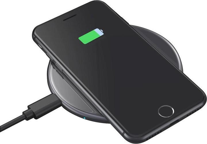 Produktbild Crong Ladegerät Induktion 3 A (CRG-PS15W-BLK) (15 W)