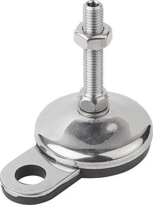 Image du produit Kipp Pied articulé K0739, acier inoxydable, forme D