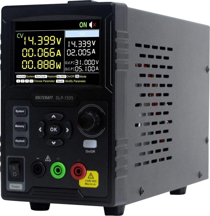 Produktbild Voltcraft DLP-1305 Labornetzgerät, einstellbar 0 - 30 V 0 - 5 A 150 W Slave-Fu