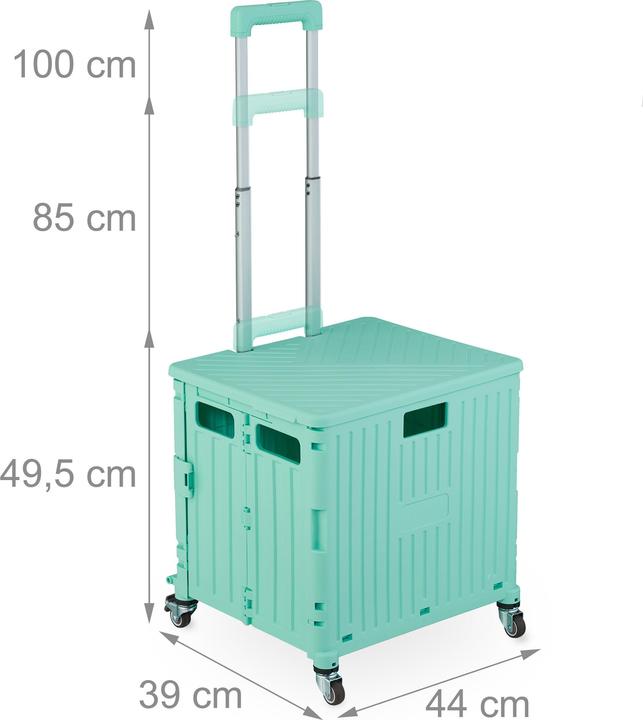 Image du produit Relaxdays Chariot-de-courses