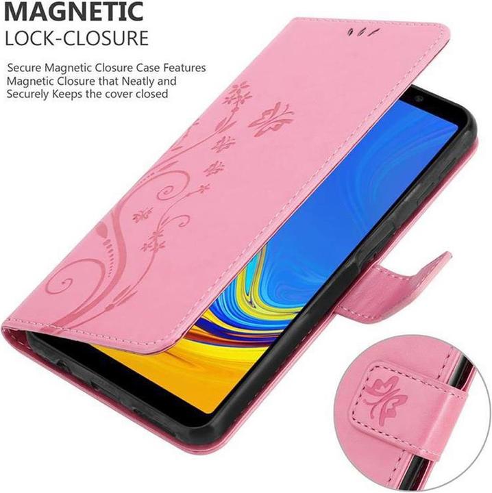 Immagine prodotto Cadorabo Copertina del libro di fiori (Samsung Galaxy A7 (2018))