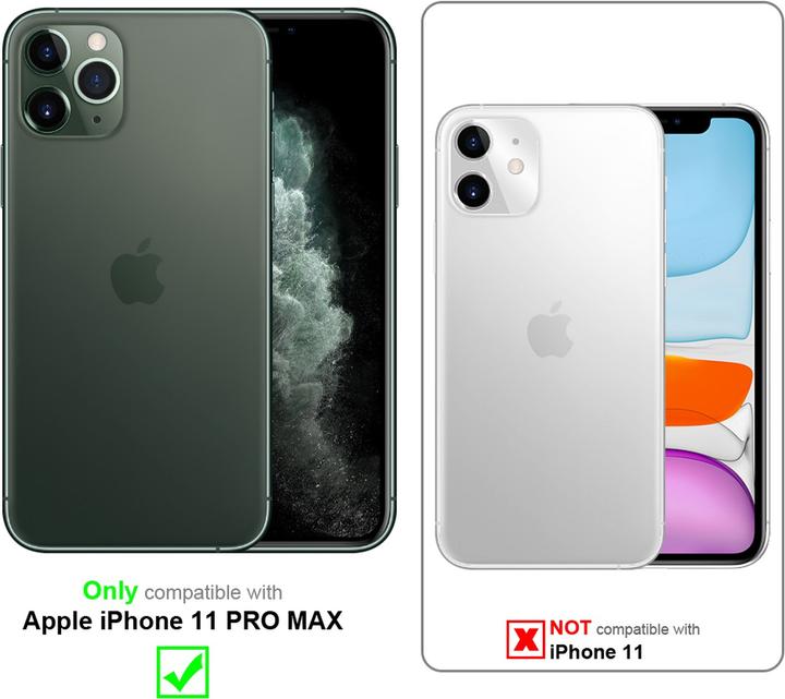 Immagine prodotto Cadorabo Cover in TPU con protezione della fotocamera (Apple iPhone 11 Pro Max)
