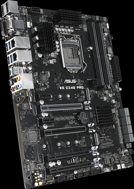 Produktbild ASUS C246 Pro (LGA 1151, Intel C246, ATX)
