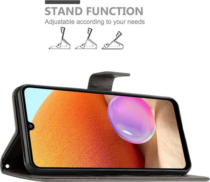 Image du produit Cadorabo Couverture du livre de fleurs (Samsung Galaxy A32)