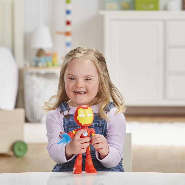 Immagine prodotto Hasbro Figura d'azione di Iron Man in formato super, giocattolo da supereroe per Ki