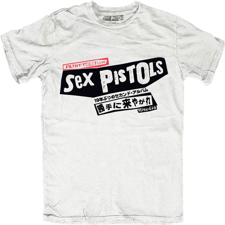 Sex Pistols Filthy Lucre Japan TShirt