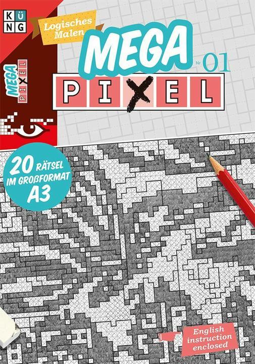 Produktbild Educational Technology Conceptis Puzzles:Mega-Pixel 01, 20 Tei (20 Teile)