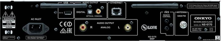 Produktbild Onkyo Ns-6170 (Network Audio Player, Radio Tuner)