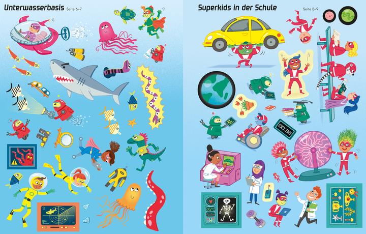 Immagine prodotto Il mio primo libro di adesivi: Superkids