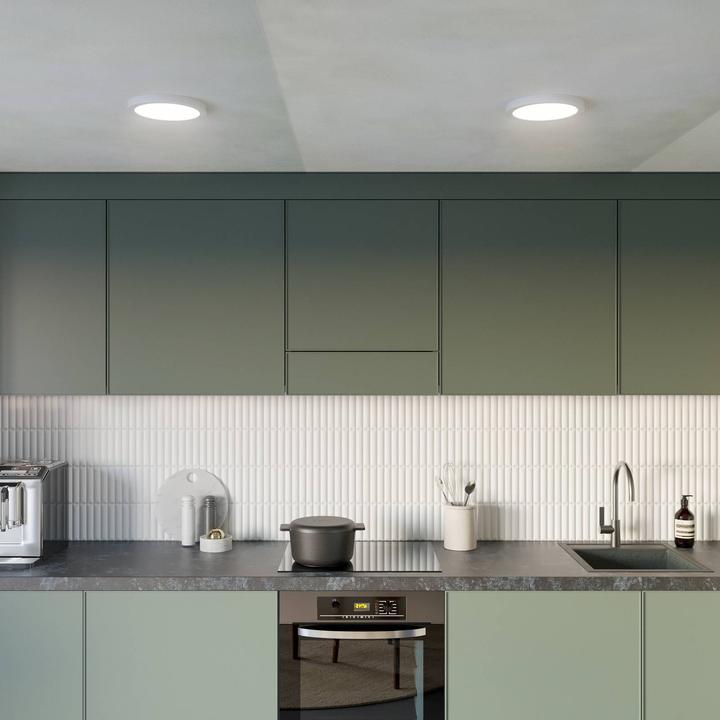 Produktbild Prios Aureka LED-Deckenlampe, Sensor, 22,5 cm (1500 lm)