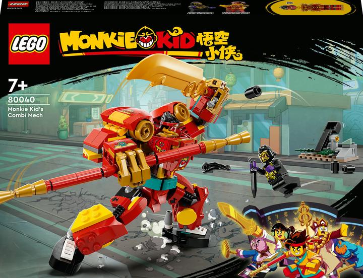Actual product image LEGO Monkie Kid Combi Mech (80040, LEGO Monkie Kid)