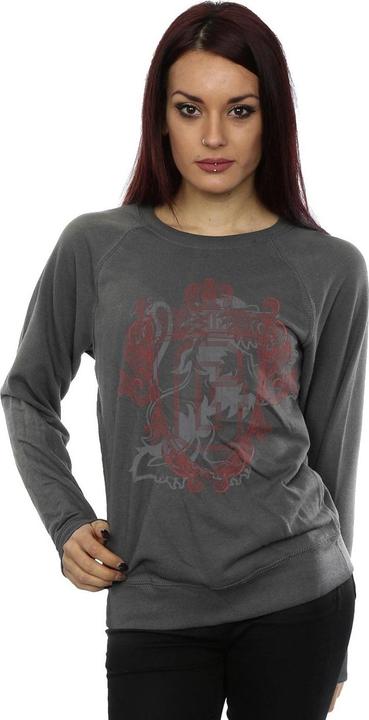 Actual product image Womens/Ladies Gryffindor Lion Crest Sweatshirt (L)