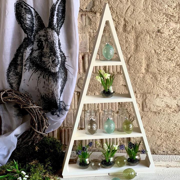 Actual product image Loberon Shelf Salley antique white