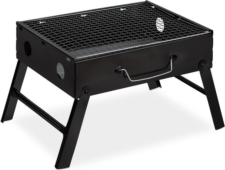Immagine prodotto Relaxdays Caso griglia per campeggio e picnic (42.50 cm)