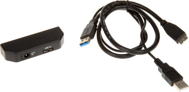 Produktbild Silverstone SST-EP02B USB 3.0 zu SATA Adapter