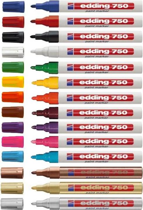 Actual product image Edding Paint marker (Green, 2 mm, 1 x)