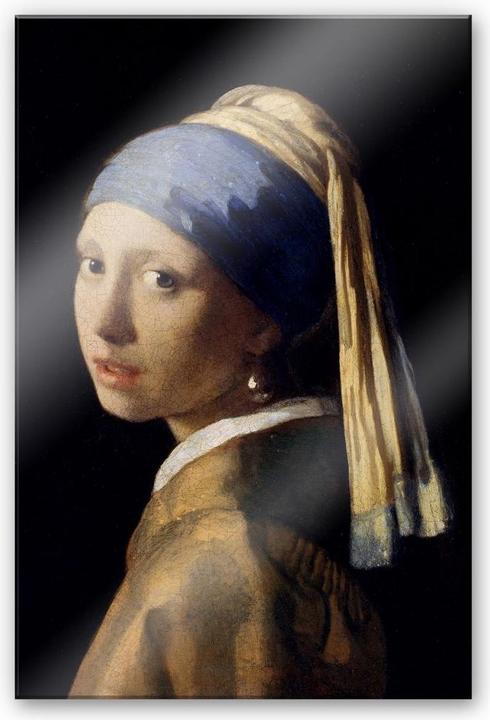 Actual product image Trenddeko Vermeer - The girl with the pearl earring (100 x 150 cm)