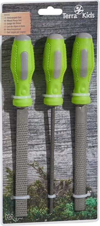 Actual product image Haba Terra Kids Wood Rasp Set