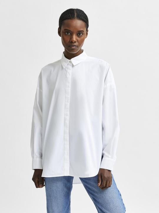 Immagine prodotto Selected Femme Camicia in cotone biologico con maniche overcut (36)