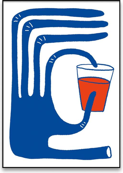 Actual product image Plakativ Glas Poster A2 (59.4 x 42 cm)